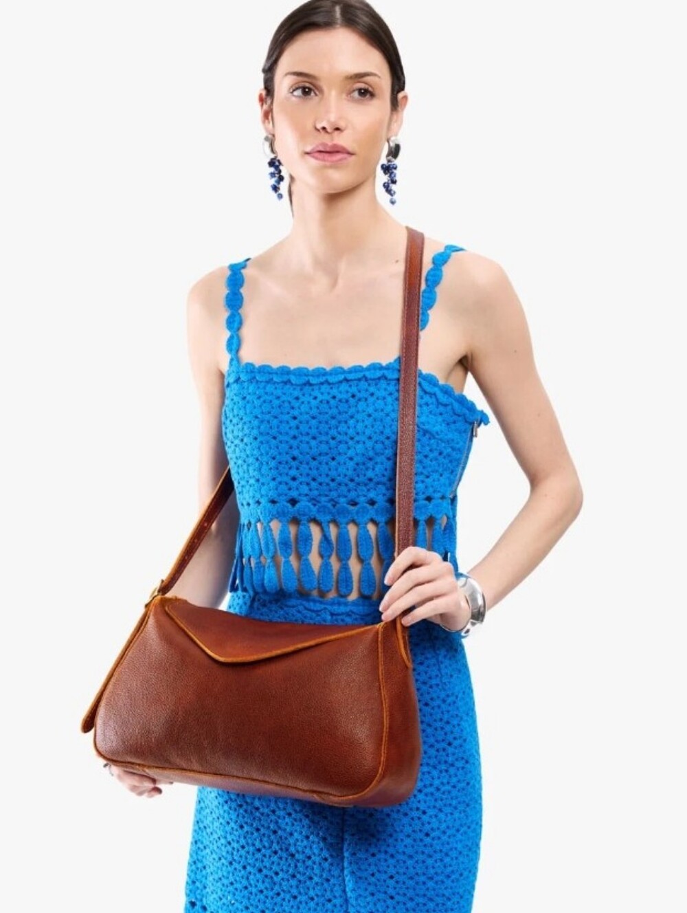Portland Leather Neruda Crossbody Bag PLUS Medium Organizer